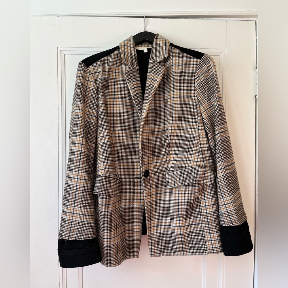 Plaid Blazer